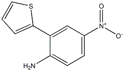 4-nitro-2-thien-2-ylaniline Structure