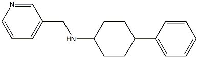 4-phenyl-N-(pyridin-3-ylmethyl)cyclohexan-1-amine Structure