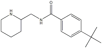 4-tert-butyl-N-(piperidin-2-ylmethyl)benzamide Structure