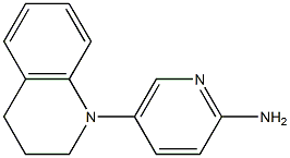 5-(1,2,3,4-tetrahydroquinolin-1-yl)pyridin-2-amine 구조식 이미지