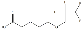 5-(2,2,3,3-tetrafluoropropoxy)pentanoic acid 구조식 이미지