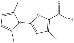 5-(2,5-dimethyl-1H-pyrrol-1-yl)-3-methylthiophene-2-carboxylic acid Structure