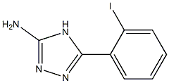 5-(2-iodophenyl)-4H-1,2,4-triazol-3-amine 구조식 이미지