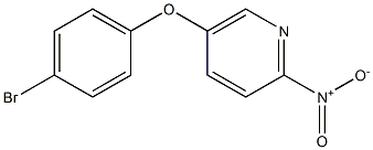 5-(4-bromophenoxy)-2-nitropyridine 구조식 이미지