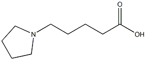 5-(pyrrolidin-1-yl)pentanoic acid 구조식 이미지