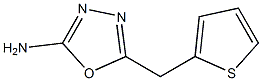 5-(thien-2-ylmethyl)-1,3,4-oxadiazol-2-amine Structure