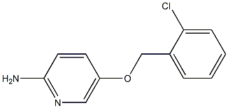 5-[(2-chlorophenyl)methoxy]pyridin-2-amine Structure