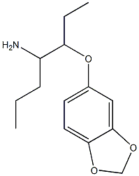 5-[(4-aminoheptan-3-yl)oxy]-2H-1,3-benzodioxole Structure