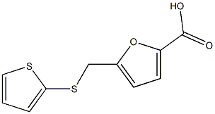 5-[(thiophen-2-ylsulfanyl)methyl]furan-2-carboxylic acid 구조식 이미지