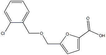 5-{[(2-chlorobenzyl)oxy]methyl}-2-furoic acid Structure