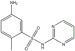 5-amino-2-methyl-N-(pyrimidin-2-yl)benzene-1-sulfonamide Structure