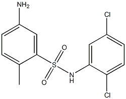 5-amino-N-(2,5-dichlorophenyl)-2-methylbenzene-1-sulfonamide 구조식 이미지