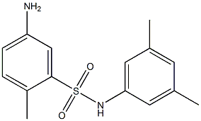 5-amino-N-(3,5-dimethylphenyl)-2-methylbenzene-1-sulfonamide 구조식 이미지