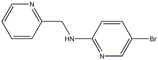 5-bromo-N-(pyridin-2-ylmethyl)pyridin-2-amine 구조식 이미지