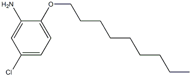 5-chloro-2-(nonyloxy)aniline Structure