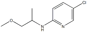 5-chloro-N-(1-methoxypropan-2-yl)pyridin-2-amine 구조식 이미지