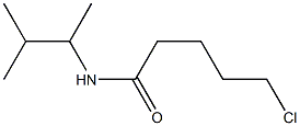 5-chloro-N-(3-methylbutan-2-yl)pentanamide 구조식 이미지