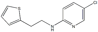 5-chloro-N-[2-(thiophen-2-yl)ethyl]pyridin-2-amine 구조식 이미지