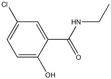 5-chloro-N-ethyl-2-hydroxybenzamide Structure