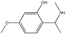 5-methoxy-2-[1-(methylamino)ethyl]phenol 구조식 이미지