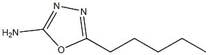 5-pentyl-1,3,4-oxadiazol-2-amine Structure