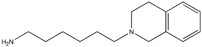 6-(1,2,3,4-tetrahydroisoquinolin-2-yl)hexan-1-amine 구조식 이미지