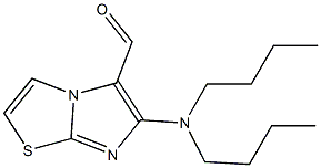 6-(dibutylamino)imidazo[2,1-b][1,3]thiazole-5-carbaldehyde Structure