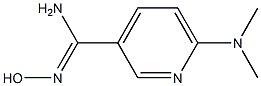 6-(dimethylamino)-N'-hydroxypyridine-3-carboximidamide Structure