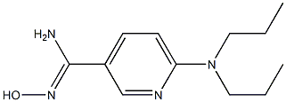 6-(dipropylamino)-N'-hydroxypyridine-3-carboximidamide Structure
