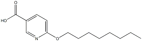 6-(octyloxy)pyridine-3-carboxylic acid Structure