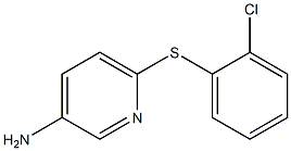 6-[(2-chlorophenyl)sulfanyl]pyridin-3-amine 구조식 이미지