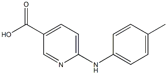 6-[(4-methylphenyl)amino]pyridine-3-carboxylic acid Structure