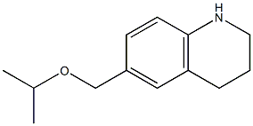 6-[(propan-2-yloxy)methyl]-1,2,3,4-tetrahydroquinoline Structure