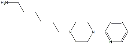 6-[4-(pyridin-2-yl)piperazin-1-yl]hexan-1-amine Structure