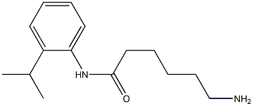 6-amino-N-(2-isopropylphenyl)hexanamide Structure