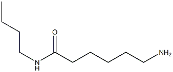 6-amino-N-butylhexanamide Structure