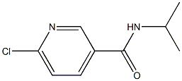 6-chloro-N-(propan-2-yl)pyridine-3-carboxamide 구조식 이미지