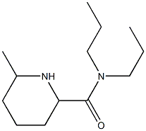 6-methyl-N,N-dipropylpiperidine-2-carboxamide 구조식 이미지