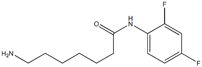 7-amino-N-(2,4-difluorophenyl)heptanamide Structure