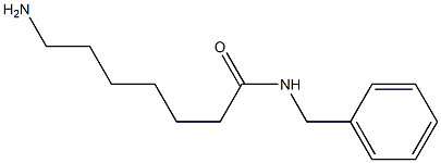 7-amino-N-benzylheptanamide 구조식 이미지