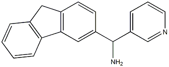 9H-fluoren-3-yl(pyridin-3-yl)methanamine 구조식 이미지