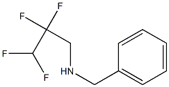 benzyl(2,2,3,3-tetrafluoropropyl)amine 구조식 이미지