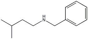 benzyl(3-methylbutyl)amine Structure