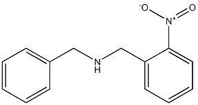 benzyl[(2-nitrophenyl)methyl]amine Structure