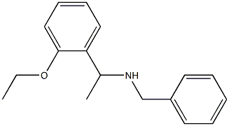 benzyl[1-(2-ethoxyphenyl)ethyl]amine 구조식 이미지