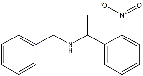 benzyl[1-(2-nitrophenyl)ethyl]amine Structure