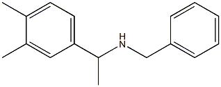 benzyl[1-(3,4-dimethylphenyl)ethyl]amine Structure