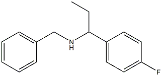 benzyl[1-(4-fluorophenyl)propyl]amine 구조식 이미지