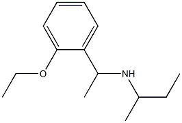 butan-2-yl[1-(2-ethoxyphenyl)ethyl]amine Structure