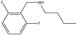 butyl[(2,6-difluorophenyl)methyl]amine Structure
